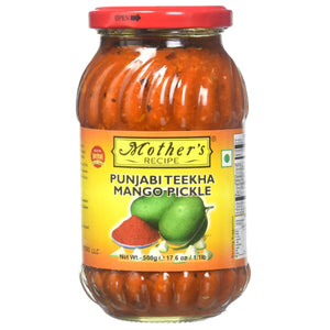 Pickle de Punjabi Mango Picante (encurtido) | Punjabi Teekha Mango Pickle 500g Mother's Recipe