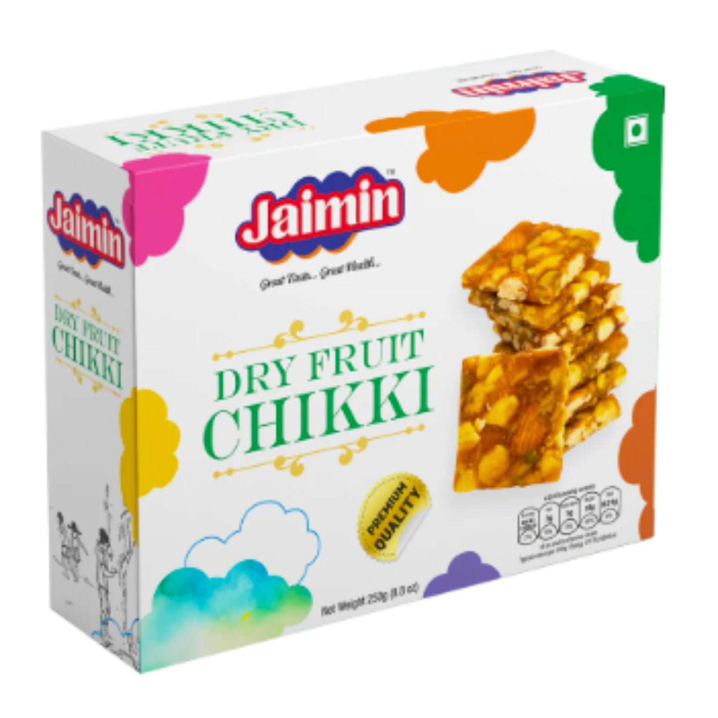 Turron De Frutos secos | Chikki Dry Fruit 100g Jaimin