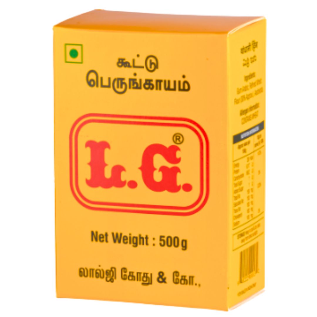 Asafétida en grumos compuestos | Asafoetida | (Hing) Compounded Asafoetida Lumps 500g (BB-Mar'26) L.G