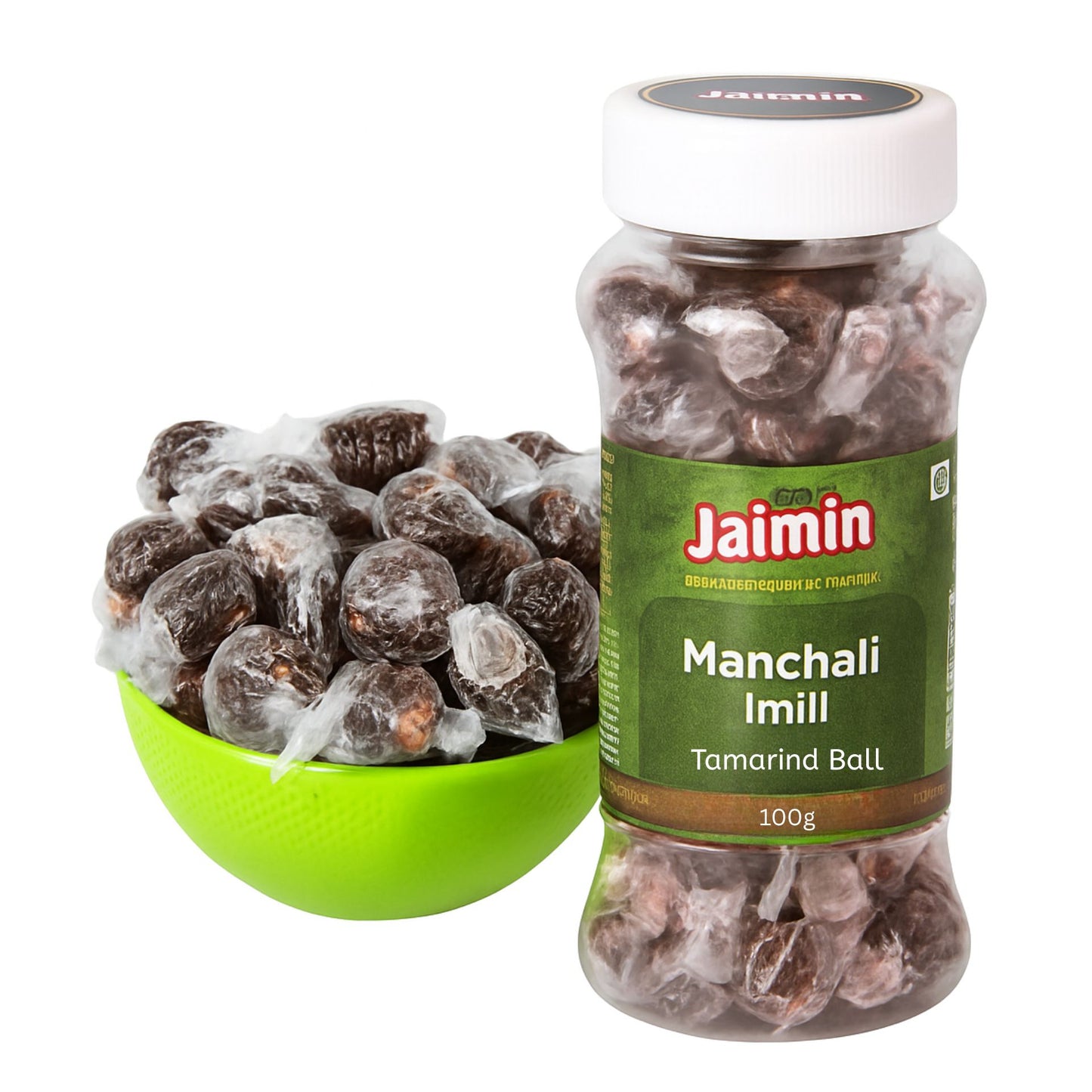 Masticable Digestivo refrescante | Tamarind Pulp Candy | Manchali Imli Candy 100g Jaimin