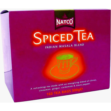 Te con especias en bolsitas (Masala Chai) | Spiced tea bags (Masala Chai) 160bags/500g Natco