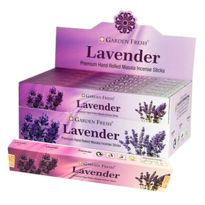 Incienso | Incense Stick Lavender (Masala Agarbatti ) 15g Garden Fresh