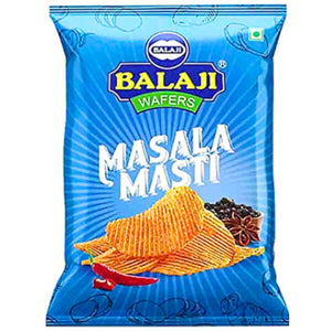 Aperitivos Patatas Fritas Sabor Masala | Potato Chips Masala Masti 150g Balaji