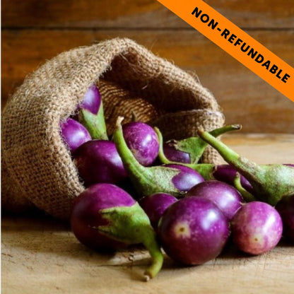 Eggplant | Indian Small (Baingan) Brinjal - 500g