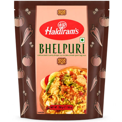 Aperitivos Bhel Puri para ensalada | Bhel Puri 200g Haldiram