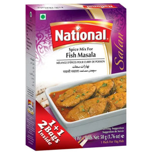 Especias para Pescado frito | Fish Masala 100g National