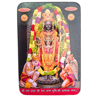Shri Ram Lalla (Ayodhya Dham) una pequeña Imán | Shri Ram Lalla (Ayodhya Dham Photo Fridge Magnet