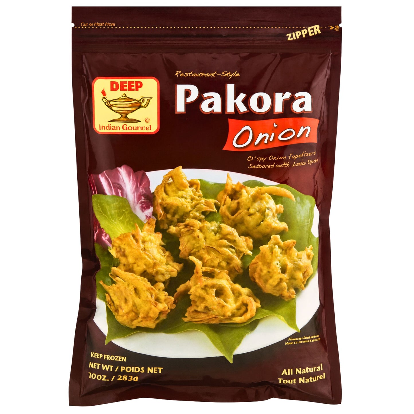 Buñuelo de Cebolla | Onion Pakora (Bhaji) 283g/10pcs. Deep