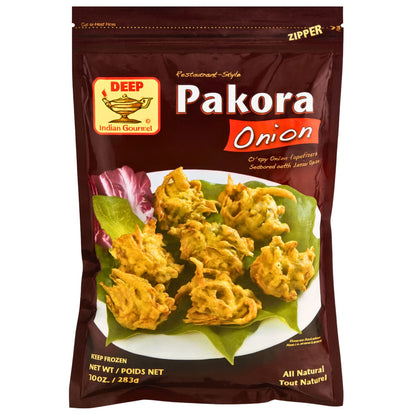 Buñuelo de Cebolla | Onion Pakora (Bhaji) 283g/10pcs. Deep