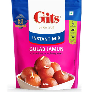 Preparado para Gulab Jamun |  Gulab Jamun Mix 200g Gits