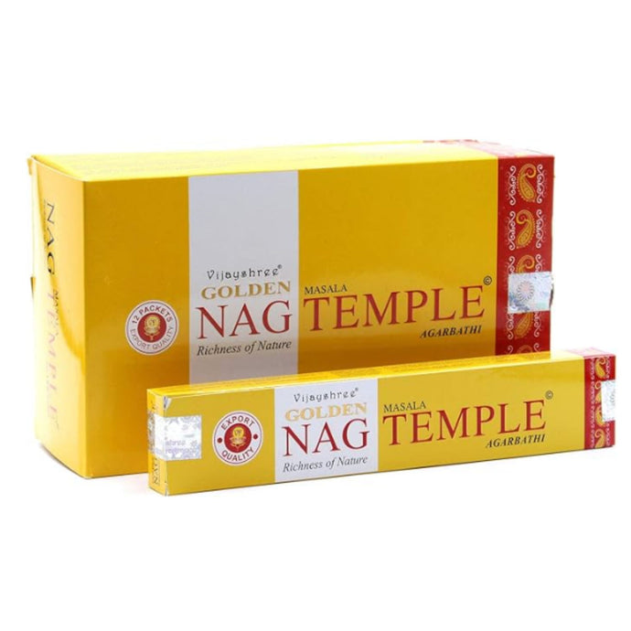 Incienso | Incense Stick Nag Temple (Masala Agarbatti ) 15g Vijayshree