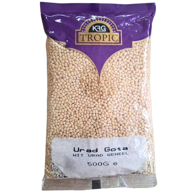 Frijol negro Pelado (Vigna mungo) | Urid Whole Gota 500g KRG