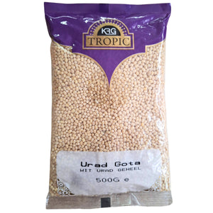 Frijol negro Pelado (Vigna mungo) | Urid Whole Gota 500g KRG
