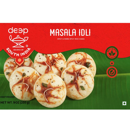 Masala Idli (pastelitos de arroz al vapor) | Masala Idli (Frozen) 255g/6pcs. Deep