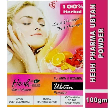 Ayurvedic Herbal Ubtan Powder for Face | Herbal Ayurvedic Powder for Face Skin Care | Ubtan Powder 100g Hesh
