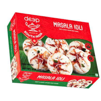 Masala Idli (pastelitos de arroz al vapor) | Masala Idli (Frozen) 255g/6pcs. Deep