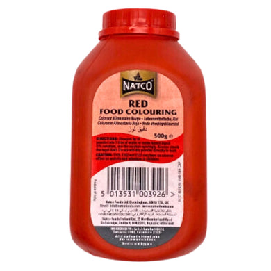 Colorante Rojo en Polvo | Red Food Colour Powder 500g Natco