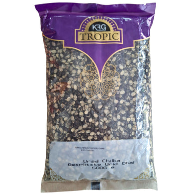 Frijol negro Partido (Vigna mungo) | Split Urid dal 500g KRG
