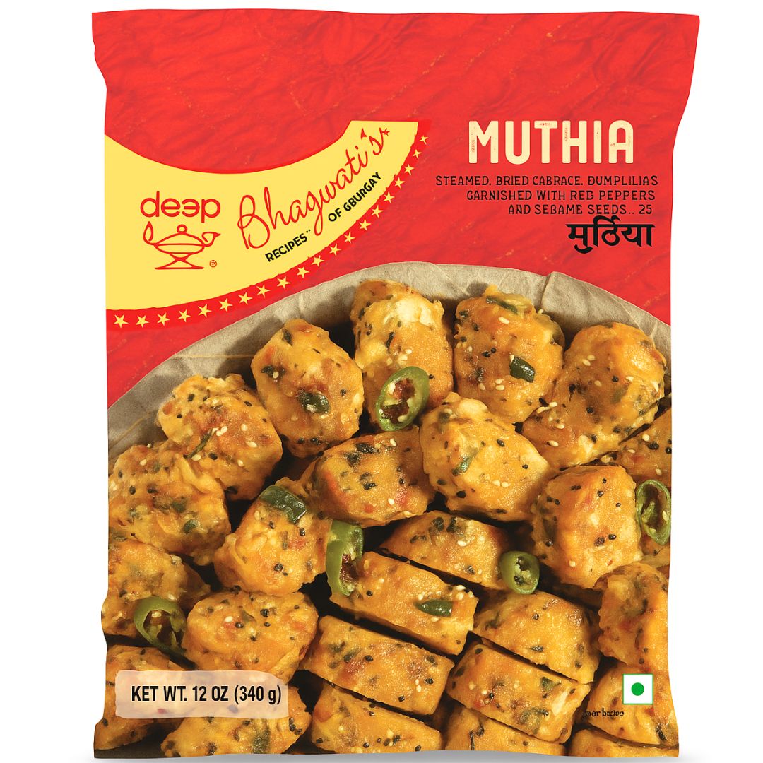 Muthia (Croquetas Gujarati al Vapor) | Muthia Bhagwati's (Frozen) 340g Deep