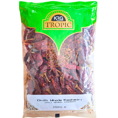 Chile entero de Cachemira | Kashmiri Red Chilli Whole 200g KRG