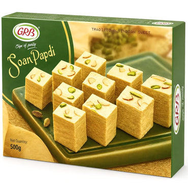Dulce tradicional “Soan Papdi” | Soan Papdi 500g GRB