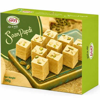 Dulce tradicional “Soan Papdi” | Soan Papdi 500g GRB