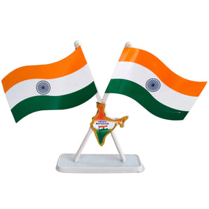 Indian Flags for Car Dashboard, Home or Table Office Desk