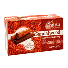 Cargar imagen en el visor de la galería, Jabón de sandalo I Sandalwood Soap 100g Vatika