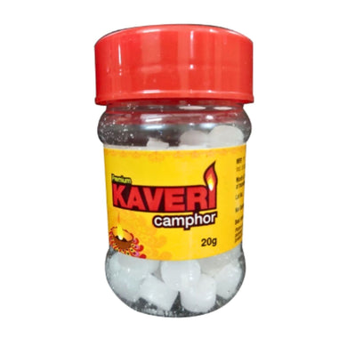 Camphor (Pure) Evaporated for Pooja 20g Kaveri