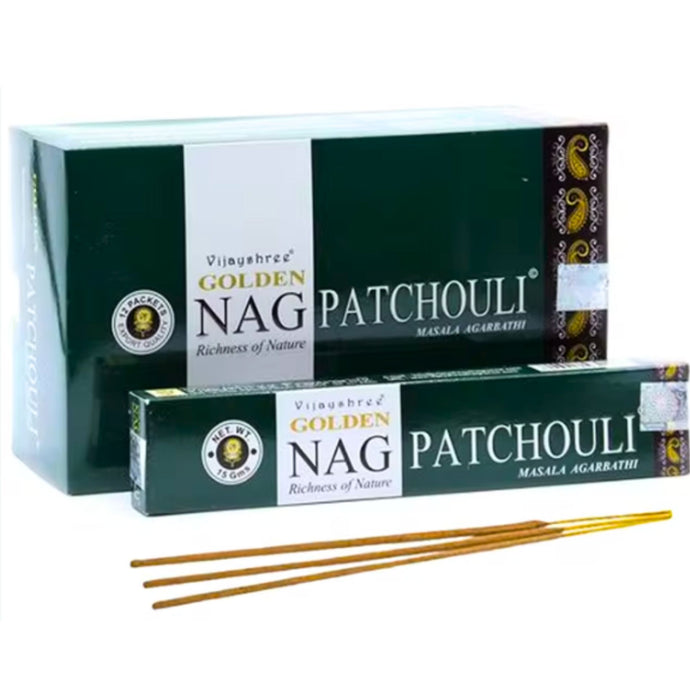 Incienso | Incense Stick Patchuli (Masala Agarbatti ) 15g Vijayshree