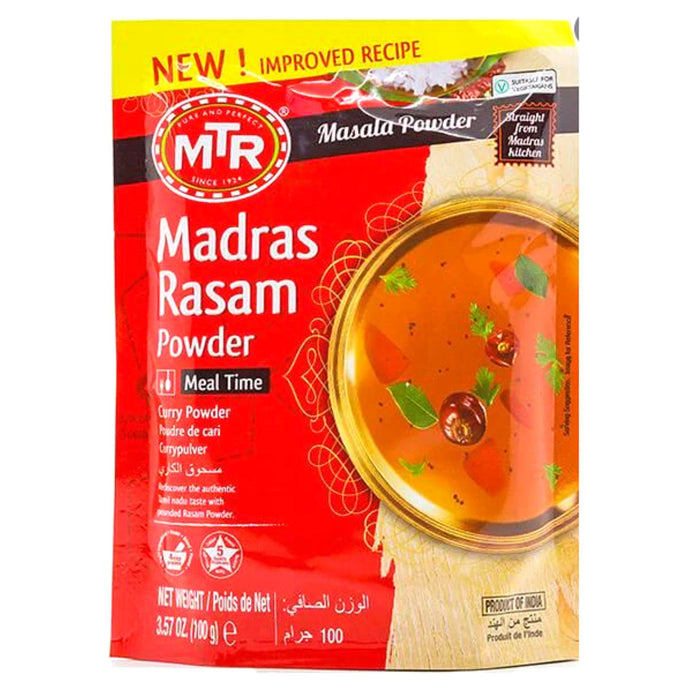Especias para Rasam | Madras Rasam Powder 100g MTR