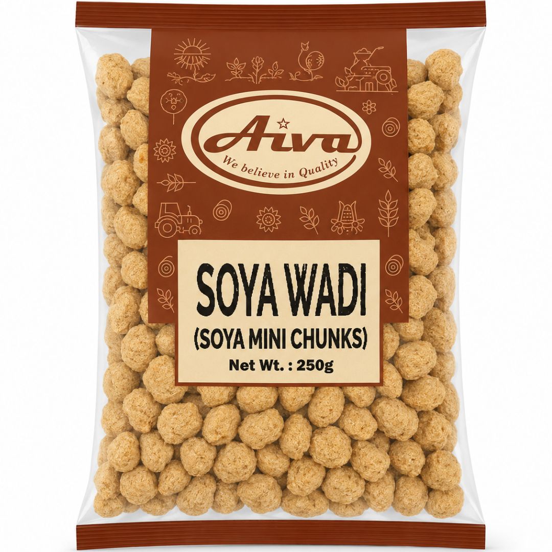 Soja Texturizada extra gruesa | Mini Soya Chunks 250g Aiva