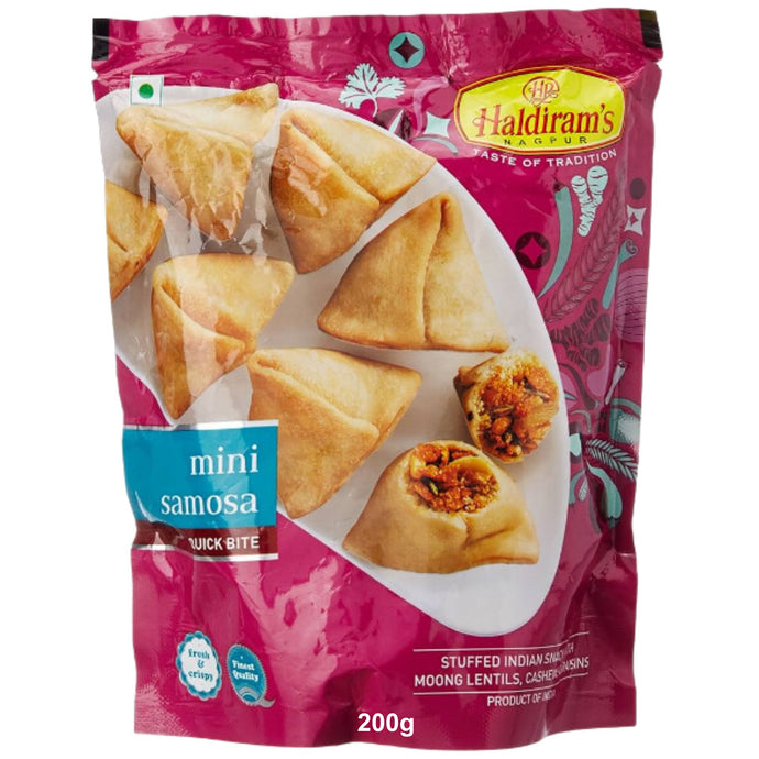 Aperitivos Mini Samosa | Mini Samosa 200g Haldiram