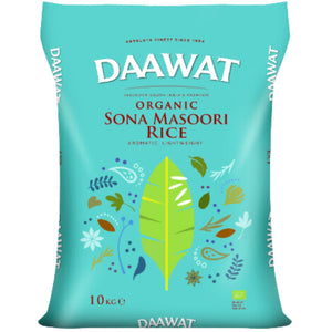 Arroz ORGANIC Sona Masoori | Sona Masoori Rice ORGANIC 10kg Daawat