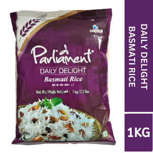 Arroz Basmati "Parliament" | Basmati Long Rice Daily Delight 1kg "Parliament"