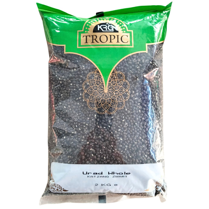 Frijol negro (Vigna mungo) | Whole Urid Beans 2kg KRG