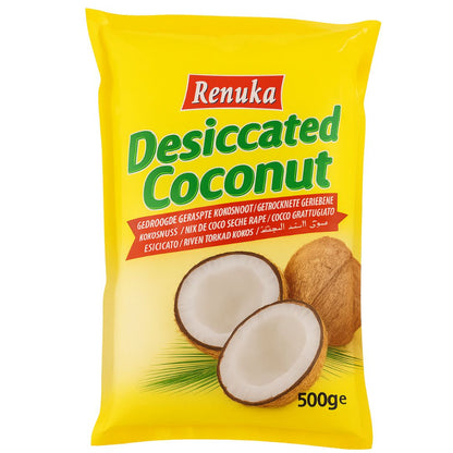 Coco Rallado | Desiccated Coconut Grated 500g Renuka