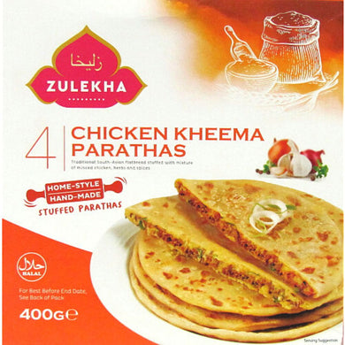 Pan de Pollo Kheema | Chicken Keema Paratha 400g/4pcs. Zulekha