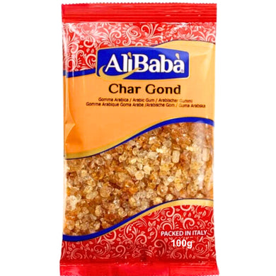 Goma arabiga | Indian Gum Tragacanth | Char Goond (gum arabica) 100g a.b.