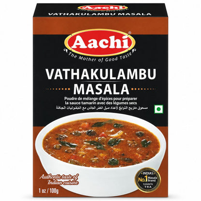 Especias para Vathakulambu | Vathakulambu Powder 100g Aachi