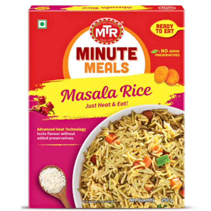 Arroz especiado con Verduras | Masala Rice 250g MTR