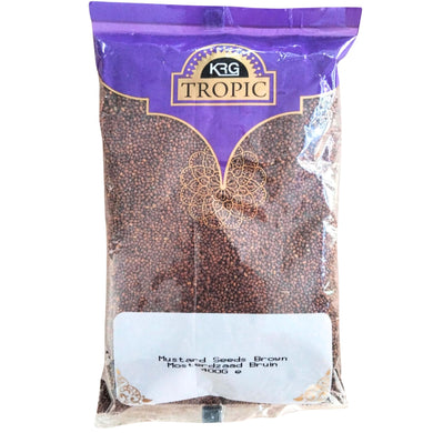 Semillas de Mostaza Maroon | Brown Mustard Seeds 400g KRG