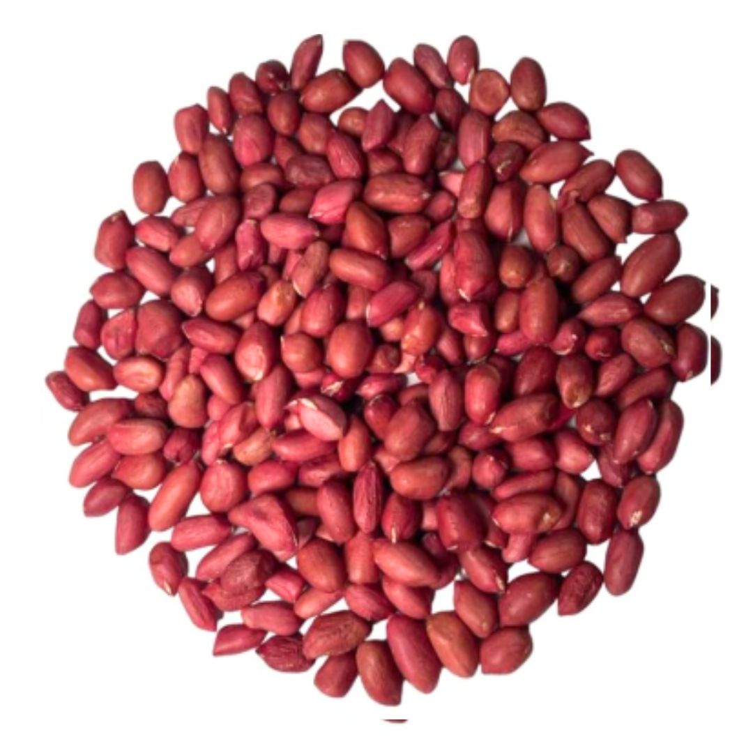 Cacahuete Crudo (Piel roja) | Red Peanuts (Granel/Loose) 500g