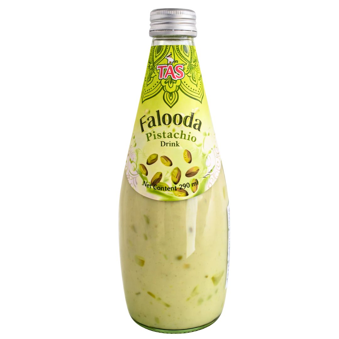 Bebida Falooda con sabor a Pistachio | Pistachio Falooda Drink 290ml Tas