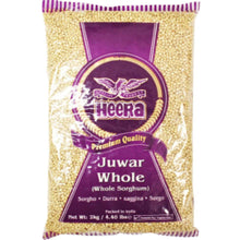 Cargar imagen en el visor de la galería, Sorgo entera (Mijo blanco perla) | Sorghum Whole | Juwar Whole 500g Heera