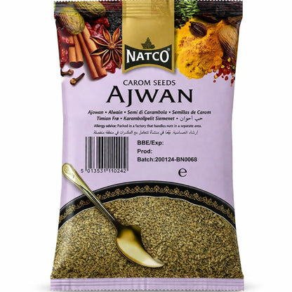 Semillas de Carom | Ajwain Seeds 100g Natco