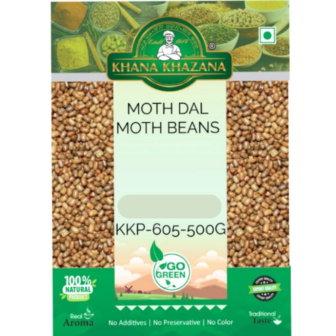 Judias Mungo parda menuda  | Moth Beans 500g Khana Khazana
