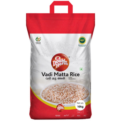Arroz de Matta | Vadi Matta Rice 10kg Double Horse