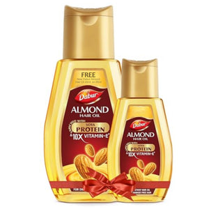 Aceite de Almendras | Almond Oil 95ml + Free Almond Oil of 45ml Dabur