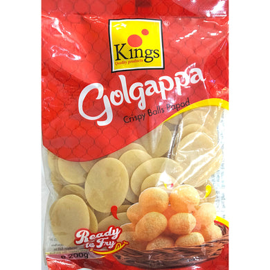 PaniPuri For Fry - Golgappa 200g Kings